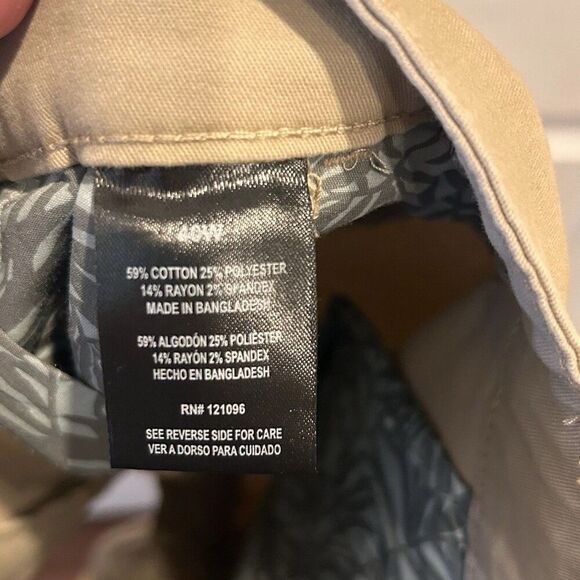 NWT English Laundry Mens Shorts Size 40‎ Bermuda Beige Tan Khaki 9 In Inseam - Picture 10 of 10